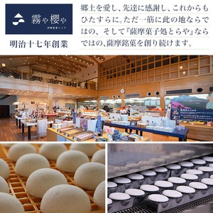 K-628 《定期便：全4回》極上元かるかん(5個×1箱)と季節のかるかん(5個×2箱)詰め合わせセット【徳重製菓とらや】霧島市 国産 かるかん 軽羹 饅頭 まんじゅう 銘菓 郷土菓子 生菓子 お菓子