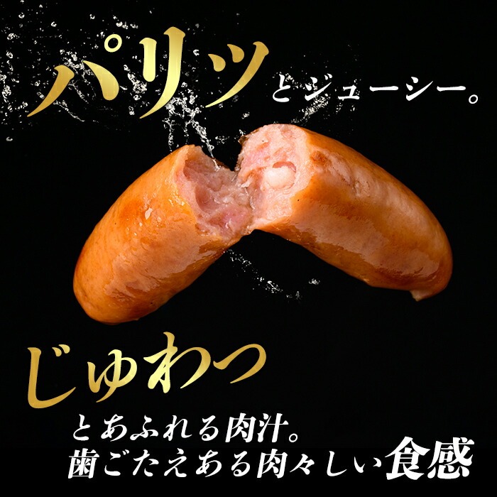 y569 ＜定期便・全3回＞《業務用・訳あり》鹿児島県産黒豚荒挽きウィンナー(総計5.4kg・900g×2P×3回) 国産 九州産 黒豚 豚肉 ウインナー ソーセージ フランクフルト 惣菜 おかず 弁