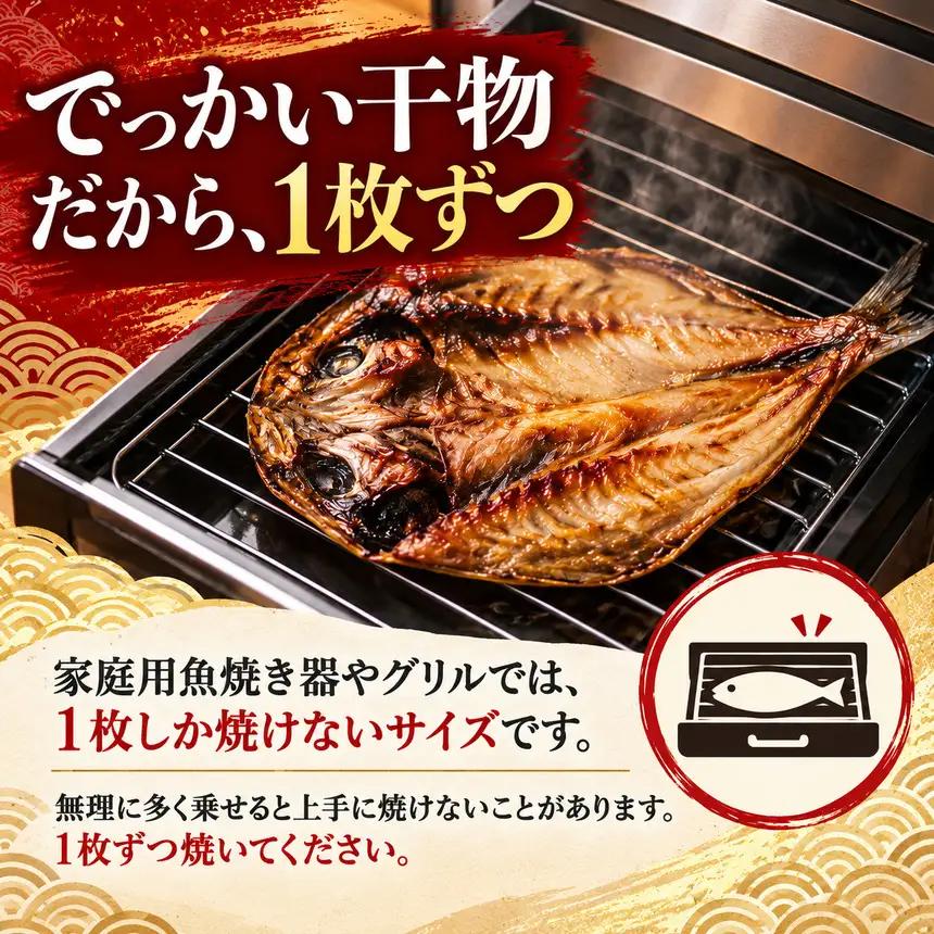 大島水産の「でっかい干物詰合せ定期便」（年12回）