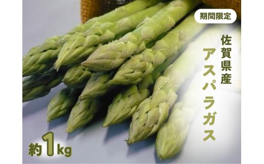 ＜先行予約受付中・令和7年６月以降順次発送＞【期間限定】佐賀県産アスパラガス（夏芽）1㎏［A0112-A05］