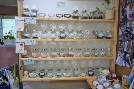 ラリマーのブレスレット（カット水晶）◇ ※着日指定不可◇