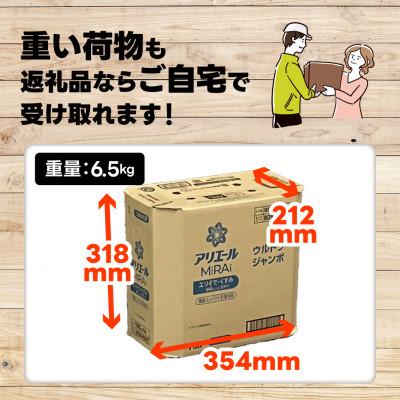 ふるさと納税 高崎市 アリエール MiRAi 超濃縮洗剤 エリそで・くすみ洗浄 詰め替え ウルトラジャンボ 980g×6個 |  | 02