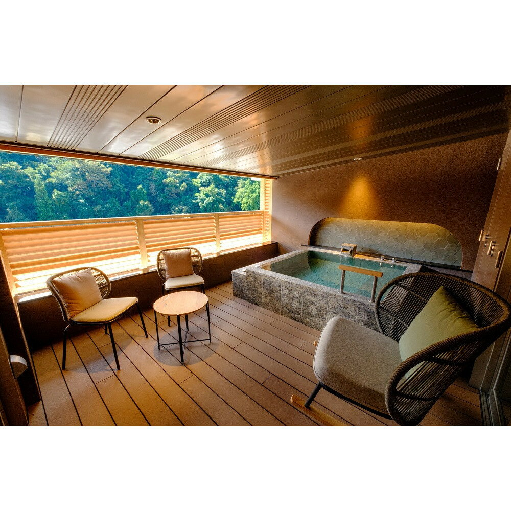 【ふるさと納税】【三朝館】平休日1泊2食付 ペア宿泊券《スイートルーム瑞木》 | 温泉 観光 旅行 ホテル 旅館 クーポン チケット 予約 返礼品 支援 納税 宿泊券 旅行券 宿泊 トラベルクーポン トラベル 鳥取県 三朝町