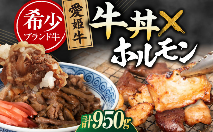 【冷凍】 愛姫牛 肉屋のこだわりお惣菜セット 牛丼×3食とミックスホルモン×500g 計950g 愛媛県大洲市/有限会社 木村屋精肉店 [AGCC072]牛肉 和牛 牛 国産 国産和牛 愛媛県産 大洲市産 人気 おすすめ ランキング 簡単 おいしい お肉 肉 国産肉 焼肉 送料無料 お取り寄せ グルメ ホルモン 冷凍 焼き肉 BBQ バーベキュー ホルモン焼きそば ホルモン炒め グルメ 牛丼 冷凍 簡単調理 牛皿 牛めし