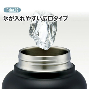 【水筒】 ダイレクトボトル 1500ml ステンレス製 シルバー （スケーター株式会社） 13-009 ハンドル付き水筒