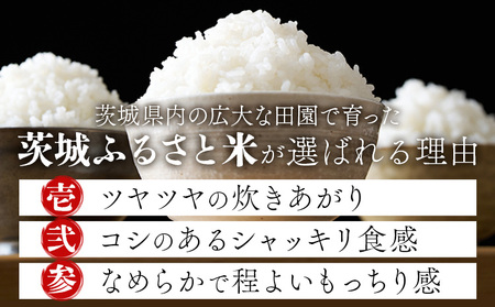 米 茨城 ふるさと米 無洗米 20kg 5kg×4袋 2回お届け 定期便《お申し込み月の翌月から出荷開始》茨城県 結城市 米 国産 お米 おこめ お弁当 おにぎり【茨城県共通返礼品】