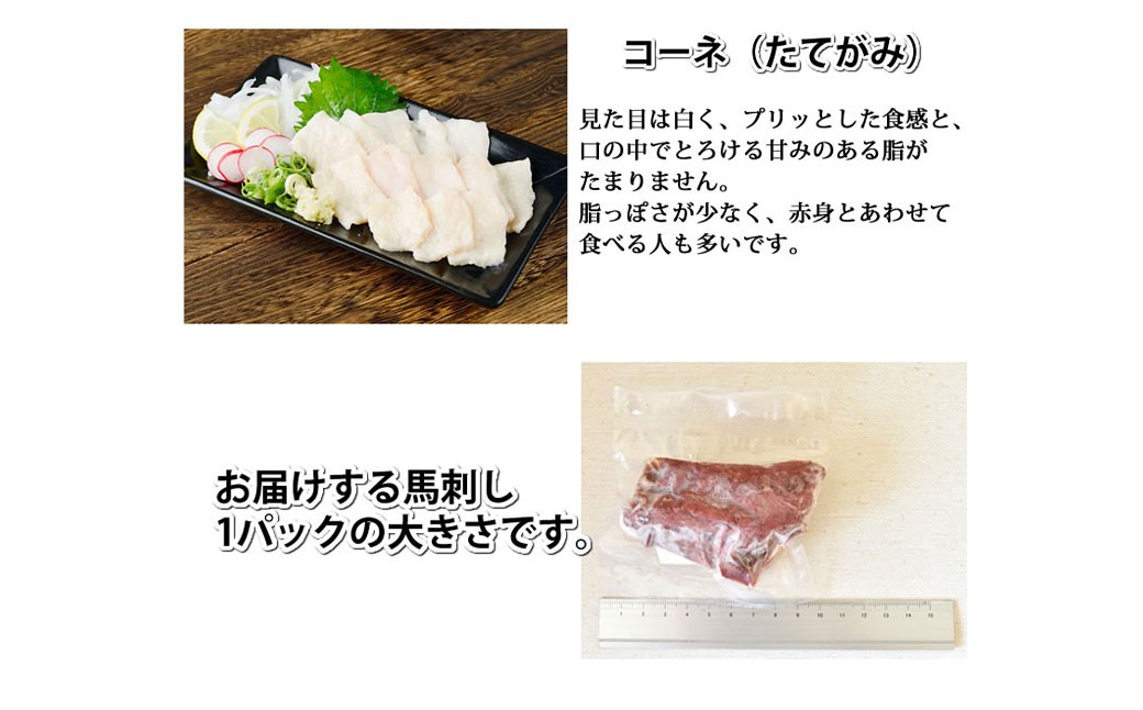 馬刺し5種盛り合わせ