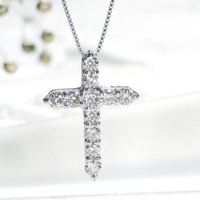 ふるさと納税 甲府市 Pt ダイヤクロス(0.30ct)　PN 330631 |  | 01