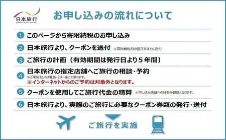 千葉県成田市　 日本旅行　地域限定旅行クーポン90,000円分 宿泊・体験