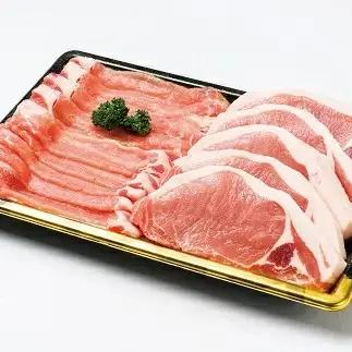 豚ロース 米の恵み豚ローススライス500g、トンカツ5枚セット
