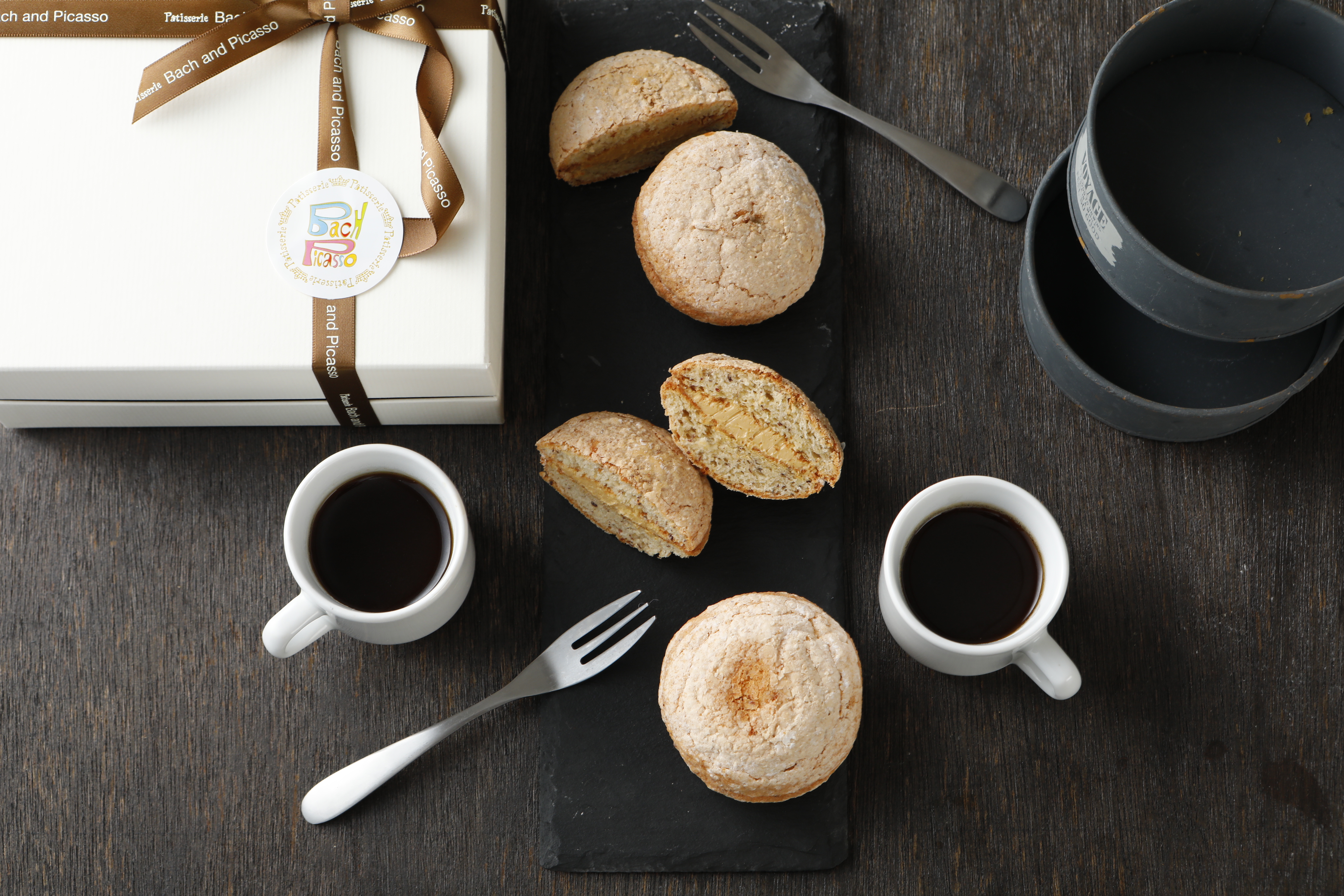 純黒糖のキャラメルダックワーズ（16個入り）【バッハとピカソ】_イメージ3