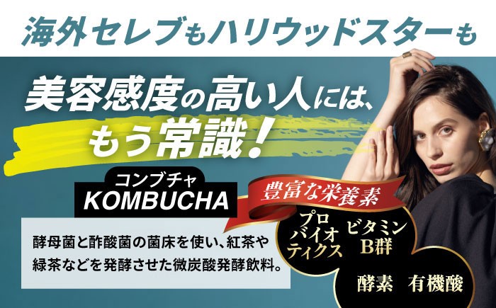 ほうじ茶コンブチャ fog-hojicha オリジナルコンブチャ お茶 発酵飲料 腸活 白川町