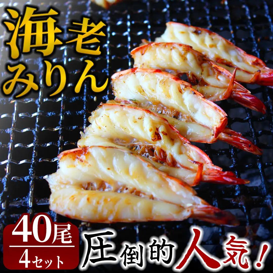  旭洋丸水産手作り干物 海老みりん 4セット 【 干物  】