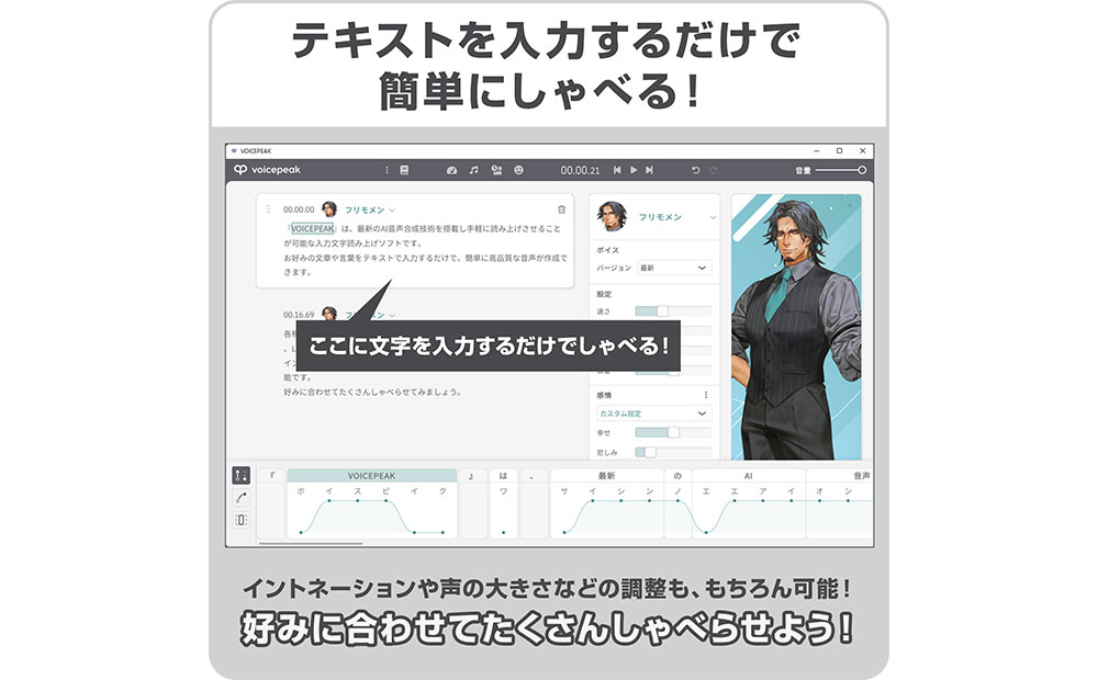 VOICEPEAK フリモメン