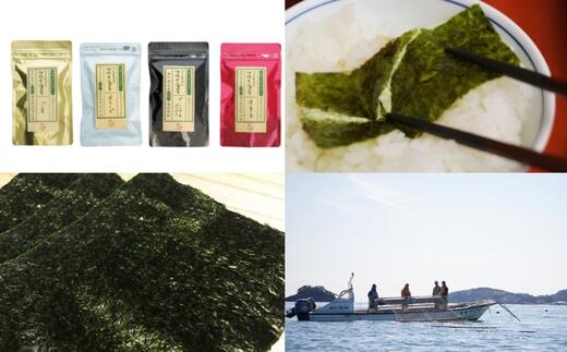 【ふるさと納税】〈訳アリ〉浦戸諸島 味付け海苔4種6袋セット がんばる浦戸の母ちゃん会 塩竈市 塩釜市