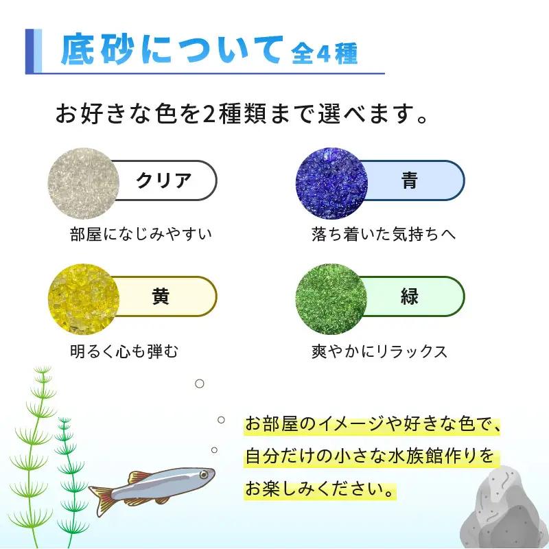 おうちで小さな水族館♪ ボトルアクア キット_BA6002n