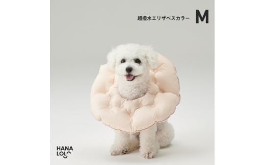 ＜ハナロロ＞エリザベスカラー M(ピンクグレージュ)【1645428】