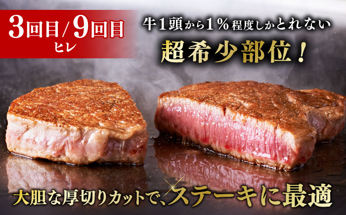 【全12回定期便】博多和牛 贅沢 食べ比べ 4人前 ( ステーキ すき焼き しゃぶしゃぶ ハンバーグ ) 《築上町》【久田精肉店】 肉 和牛 牛 精肉 [ABCL159]