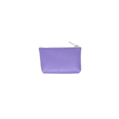 ふるさと納税 鎌倉市 MASSTARD -MINIMAL LEATHER POUCH PETIT-PURPLE |  | 01