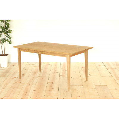 
            ダイニングテーブル　カレン　180×80×72cm　オーク無垢材　大川家具(福岡県)【1462472】
          