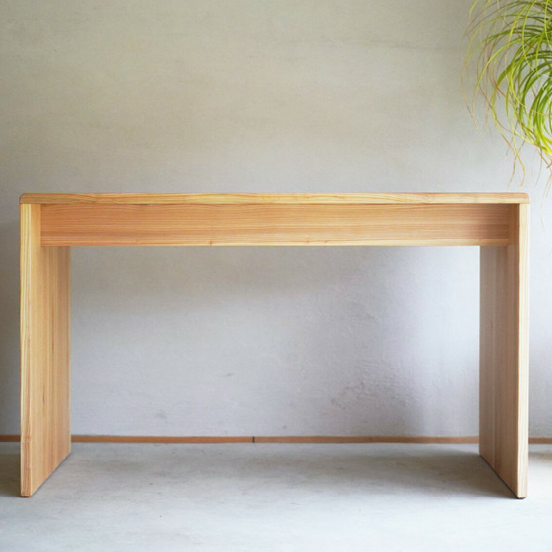 【ふるさと納税】＜Foreque＞ 小国杉 ダイニングテーブル 120cm 木製 天然木 無垢材 テーブル デスク 家具 インテリア ギフト 贈答用 受注生産 熊本 阿蘇 南小国町 送料無料