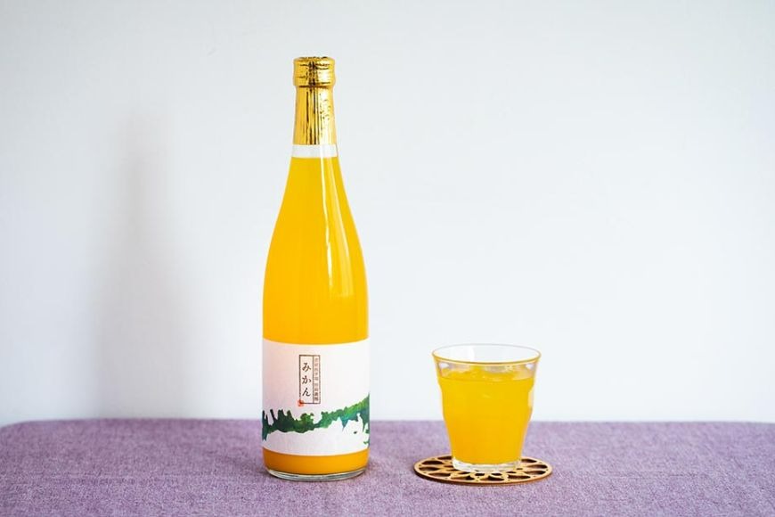 【愛媛県産】田縁農園の無添加100% みかんジュース（720ml×3本） ストレート果汁100％ IKTA008