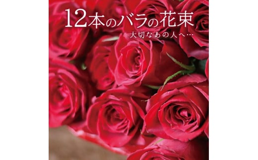 12本のバラの花束 SL0205