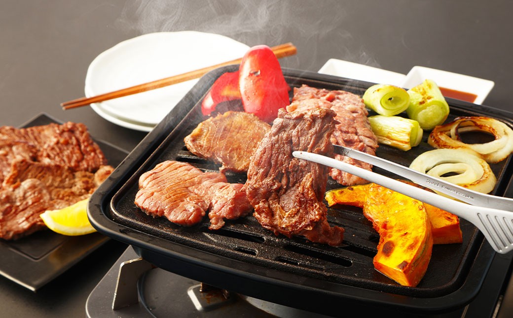 厚切り 牛ハラミステーキ 1kg （500g×2パック） ＋ 牛すじ煮込み 360g （180g✕2パック）