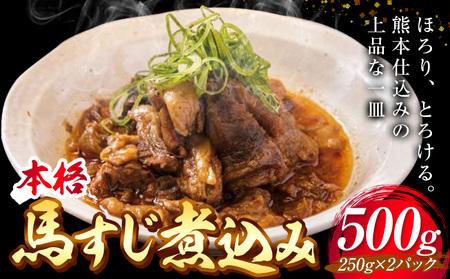 馬肉 本格馬すじ煮込み 馬すじ 煮込み 外輪 【配送不可地域あり】（離島）《60日以内に出荷予定(土日祝除く)》 熊本 冷凍 馬刺 馬肉 絶品 おつまみ 贈答用 ギフト お中元 お歳暮 産山村 送料無料