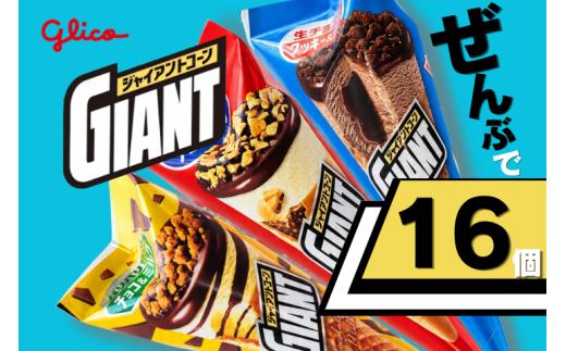 グリコアイスクリーム ジャイアントコーン 16個 詰め合わせ アイスセット 贈り物 お取り寄せ お中元 ギフト 送料無料 食べ比べ チョコ 配達 ファミリーパック