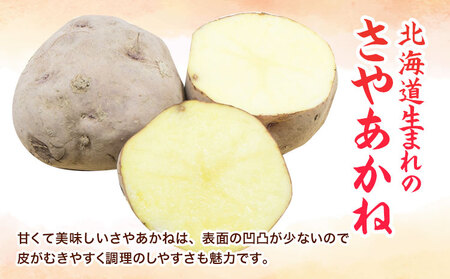 じゃがいも 北海道十勝 オーガニック じゃがいも 7kg サイズ S-2L《11月下旬-3月中旬頃より順次出荷》 オフイビラ源吾農場 送料無料 北海道 本別町 さやあかね 負箙源吾農場