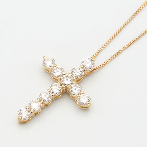 K18　1.00ctダイヤモンドペンダントネックレス HH-020116 SWBT031-b