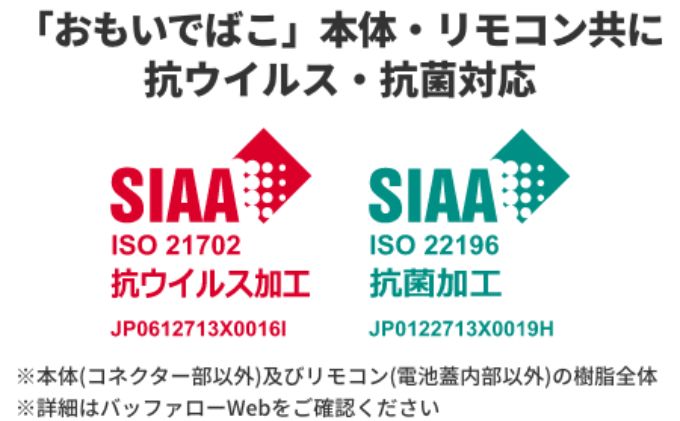 BUFFALO/バッファロー おもいでばこ＋DVDドライブ「おもドラ」セット1TB