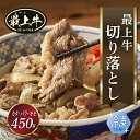 【ふるさと納税】【冷凍】最上牛切り落とし(カタ・バラ・モモ450g)