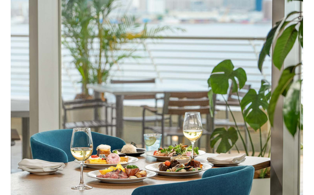 神戸メリケンパークオリエンタルホテル　テラス＆オールデイダイニング「ALL FLAGS」ディナー/ランチチケット