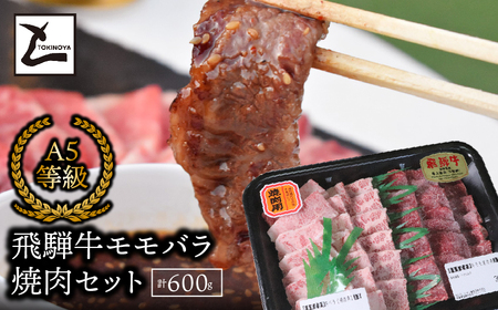 A5飛騨牛　モモバラ焼肉セット計600ｇ 2025/9/19～