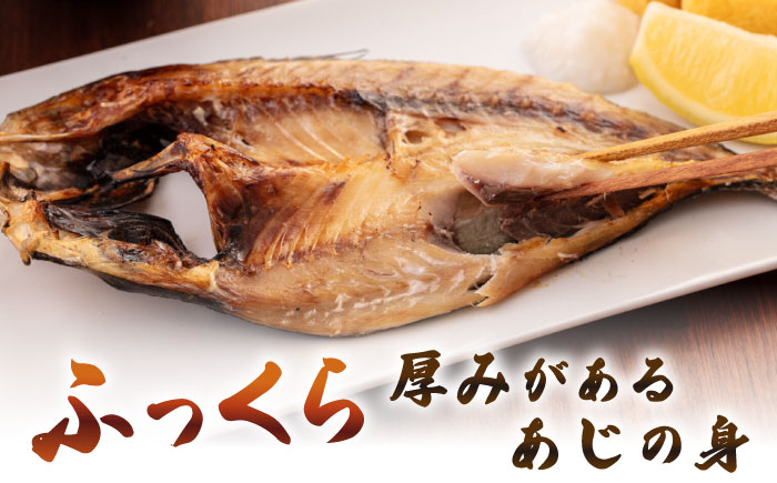 あじ開きざんまい 約100g×10枚《壱岐市》【馬渡水産】 アジ あじの開き アジの開き ひもの 干物 朝食 冷凍配送 [JAQ034]