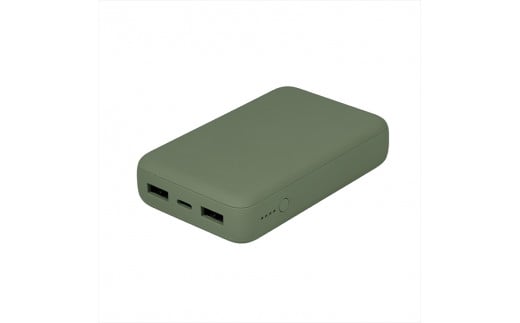 
Owltech USB Type-Cケーブル付属 コンパクト モバイルバッテリー 10000mAh USB Type-C入出力 ×1ポート ＋ USB Type-A出力×2ポート OWL-LPB10012-Rシリーズ　オリーブグリーン オウルテック 【 家電 】
