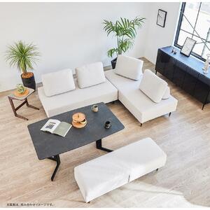 Carlo カルロ 幅180 アイランドソファ 【モーブル】【大川家具】