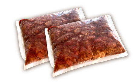 【全12回定期便】ペット用 馬肉 切り落とし (2kg) 【五右衛門フーズ 本店】[AYCT003]