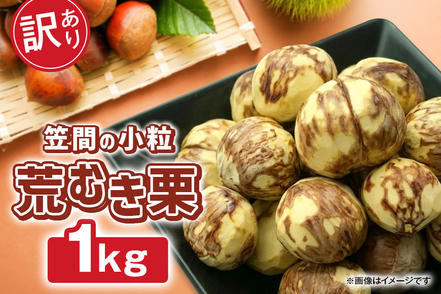【2026年先行予約】【訳あり】 小粒 荒むき栗 1kg 数量限定 訳あり 訳アリ 栗 むき栗 国産 和栗 くり クリ スイーツ 果物 フルーツ 栗きんとん モンブラン 栗ご飯 栗ごはん 秋 旬 ギフ