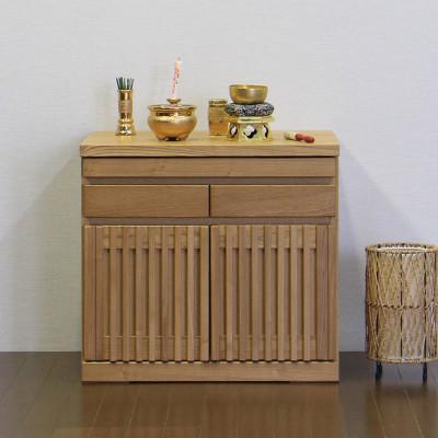 ふるさと納税 大川市 仏壇下台 大川家具 完成品 60cm AKBU-02-60L NA |  | 01
