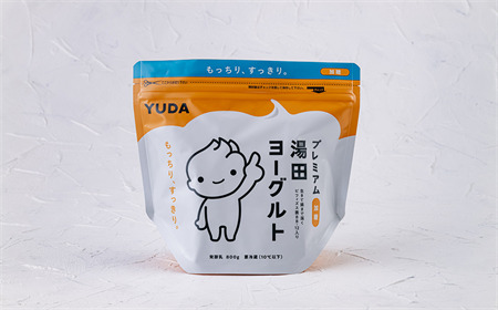 【定期便6ヶ月】ＹＵＤＡ「プレミアム湯田ヨーグルト」加糖・プレーン