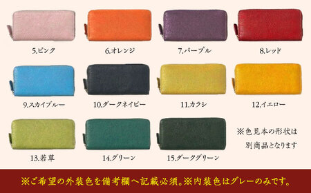 バッグ 『左利き用』イタリア産牛革の柔らか二つ折り財布 [ABAM048] バッグ