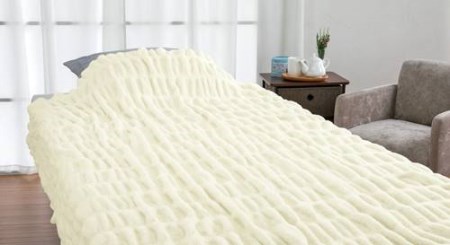 寝具 ブランケット Aurora ホイップコットンケット カラー:ナチュラル
