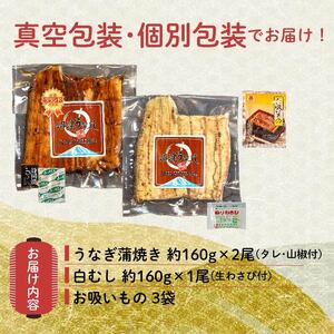 【価格改定予定】国産 うなぎ 鰻 蒲焼 2尾 白むし 1尾 計480g 肝 佃煮 1袋 セット カット 真空 小分け 丑の日 沼津 うなよし （ 鰻 うなぎ 鰻蒲焼 うなぎ蒲焼 国産鰻 国産うなぎ 鰻