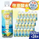 【ふるさと納税】強炭酸水 レモン 500ml × 24本 糸島市 / スターナイン 炭酸水 国産 [ARM003] 7000円 7千円 常温