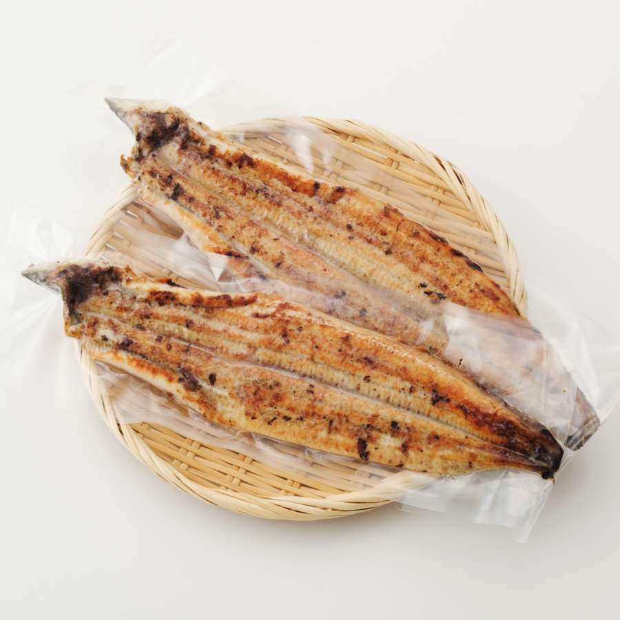 ＜福井鮮魚＞紀州備長炭焼き鰻「白焼き」2尾