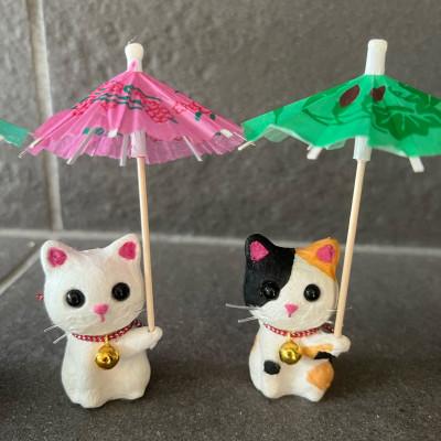 ふるさと納税 東秩父村 笠山猫2匹セット(よしにゃか・ともにゃん) |  | 02