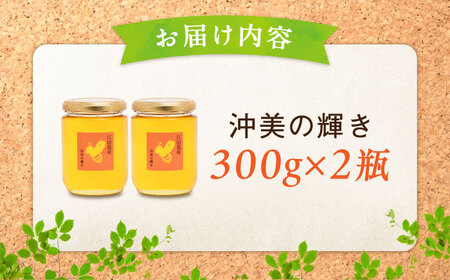 【全12回定期便】まじりっけなし！江田島産100％!はちみつ『沖美の輝き』300g×2本 ハチミツ ハニー 蜂蜜 国産 広島 江田島市/はつはな果蜂園[XCD026]